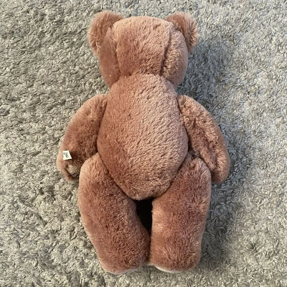 Vintage 1950s-1960s Post-War Shanghai Doll Factory Teddy Bear Wool or Mohair